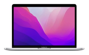 Apple MacBook Pro 13″ (MNEP3LL/A) (2022) M2 Chip with 8-Core CPU, 10-Core GPU, 8GB, 256GB SSD, 13-inch Retina with True Tone, Magic Keyboard, Touch Bar and Touch ID, Force Touch Trackpad, Silver