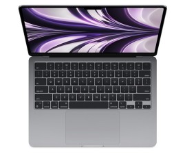 Apple MacBook Air, M2 Chip, 8-Core CPU, 8-Core GPU, 8GB Unified Memory, 256GB SSD Storage, 16-core Neural Engine, 13.6-inch Liquid Retina display with True Tone, Magic Keyboard with Touch ID US English, Space Gray | MLXW3B/A