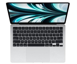 Apple MacBook Air M2 Chip, 8-Core CPU, 10-Core GPU, 8GB Unified Memory, 512GB SSD Storage, 16-core Neural Engine, 13.6-inch Liquid Retina display with True Tone, Magic Keyboard with Touch ID UK English, Silver | MLY03LL/A