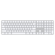 Apple Magic Keyboard with Touch ID and Numeric Keypad for Mac models with Apple silicon USB-C to Lightning Cable White Keys UK English | MK2C3