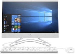 HP 200 G4 All-in-one PC Desktop, Core i3-10110U, 4GB RAM, 1TB, 21.5 inch FHD - Snow White