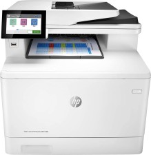 HP M480F Color LaserJet Enterprise Multifunction Printer, White | 3QA55A